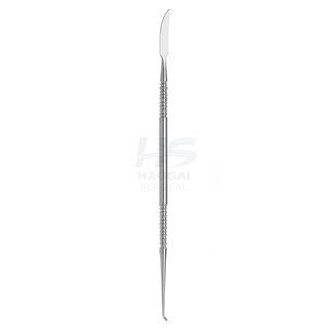 Spatule de modelage dentaire chirurgicale Beale Carver pour cire, double extrémité, manche solide, en acier inoxydable allemand, manuelle, certifiée CE ISO - Product Image 3