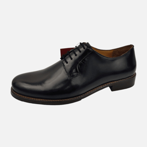 Chaussures habillées à lacets pour hommes, en cuir de veau, semelle extérieure faite à la main, bout fermé, antidérapantes, pour le bureau et la carrière - Product Image 4