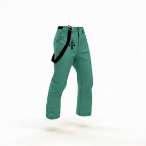 Pantalon de ski 100% polyester, tissu uni teint, imperméable 10 000 mm, isolation en polaire, fermeture personnalisée, haute qualité, homme RIVIAN - Product Image 2