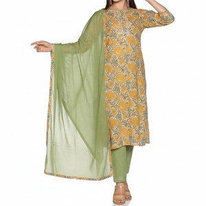 Precio al por mayor: Nuevos vestidos casuales de moda para mujer, sexys, de manga larga, musulmanes, hasta la rodilla, con logo personalizado, color liso. - Product Image 1