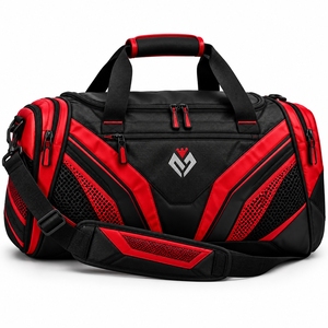 Compartimentos perfectos para entrenamiento en el gimnasio, viajes y deportes modernos. Bolsa deportiva de tela premium con amplio espacio de almacenamiento para actividades diarias. - Product Image 3