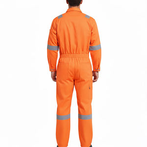 Wholesale Safety Wear <b>Overall</b> Uniform Custom PPE Coverall for Manufacturing <b>Construction</b> and Logistics - Product Image 5