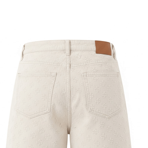 Fabricante de Shorts de Mezclilla con Pedrería de Marca Blanca, Servicios OEM, Producción Confidencial y Personalización de Marca - Product Image 5