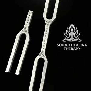 Diapasons géants MARS International Tuning Forks DNA, grande taille, diapason à double extrémité (DETF) 512 Hz. - Product Image 1