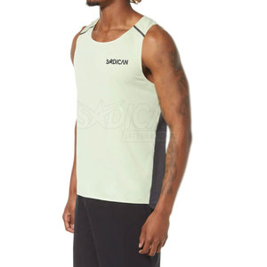 Débardeur pour homme décontracté, design classique, confortable, respirant, grande taille, sans manches, polyester/coton, adapté à l'exercice - Product Image 3