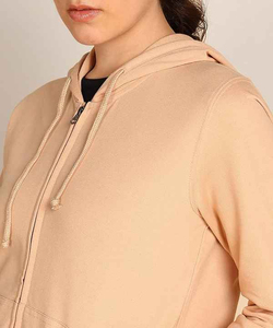 Ensemble de survêtement unisexe en molleton uni à capuche, sweat-shirt zippé et pantalon de jogging, tenue décontractée d'hiver 100% coton respirant - Product Image 5