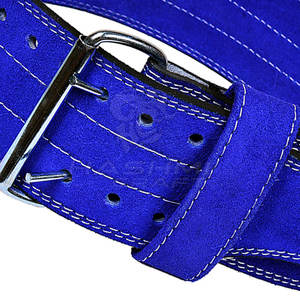 Ceinture à boucle en cuir robuste pour la musculation, l'entraînement de force et les exercices de fitness, fabriquée avec des matériaux durables - Product Image 5