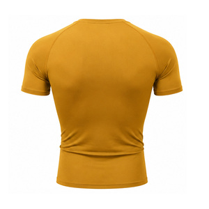 เสื้อยืดออกกำลังกายผู้ชาย ผ้าฝ้าย 100% แห้งเร็ว ยืดหยุ่น ระบายอากาศ เป็นมิตรกับสิ่งแวดล้อม เหมาะสำหรับฟิตเนส ออกกำลังกาย เล่นกีฬา รับผลิตตามแบบ - Product Image 2