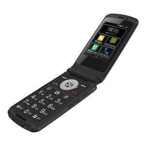 Téléphone portable <span class=keywords><strong>basique</strong></span> Android avec Wifi, GPS, double écran, clavier pour seniors, 4G - Product Image 2