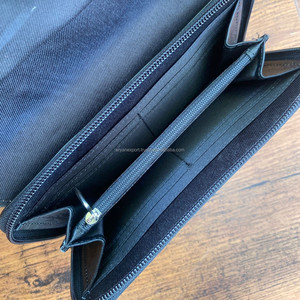 Gran oferta de carteras metálicas con solapa de cuero genuino para mujer, billetera con tarjeta de crédito de piel de vaca occidental, bolso de mano de lujo para teléfono - Product Image 5