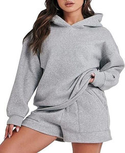 PIHA SPORTS Men's Casual Double Terry Fleece Hoodie Solid Color Warm Windproof Breathable Eco-Friendly Winter Stylish Zip - Product Image 3