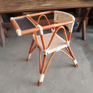 Silla de alimentación de ratán de la más alta calidad para niños, silla alta para bebés, precio de fábrica. - Product Image 3