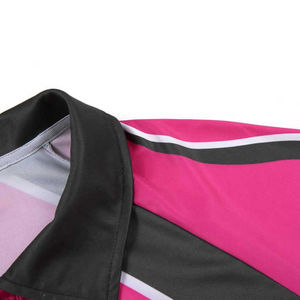 Camisa Azul para Mujer, de Punto Sólido, Transpirable, Antiarrugas, Antibolitas, Casual, de Manga Corta, con Cierre y Estampado Digital de Cuadros - Product Image 5