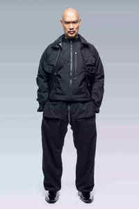 Chaqueta Táctica Techwear para Hombre, Estilo Cyberpunk, Multibolsillos, Impermeable, Cortavientos, Funcional, Urbana, con Capucha, para Exteriores - Product Image 3