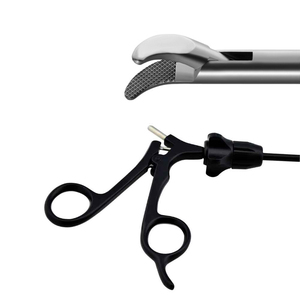 Portaagujas Curvo Laparoscópico Izquierdo y Derecho para Cirugía Abdominal, Instrumento Quirúrgico Mínimamente Invasivo, Herramienta Médica - Product Image 6