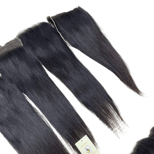 Cheveux Humains Vietnamiens Premium Bruts 5x5 13x4 13x6 pour Dentelle HD Lisse, Petits Nœuds, Super Double Drawn, Frontal et Closure - Product Image 1