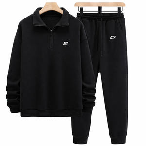 Best Selling Wholesale Premium Quality <b>Lightweight</b> Winter <b>Hoodies</b> Men's Tracksuits Jogging Apparel 100% Cotton Zipper Oversized - Product Image 1
