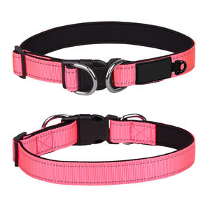 Collares para Perro Reflectantes Nocturnos de Nylon Ajustables con Logo Personalizado, Venta Directa de Fábrica Imra Impex Premium 2026, para Todas las Estaciones - Product Image 3