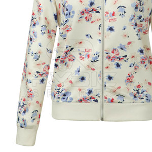 Breathable Comfort Women Printing Varsity <b>Jackets</b> Premium Fabric Apparel For Relaxed Modern Wardrobe Choices - Product Image 4
