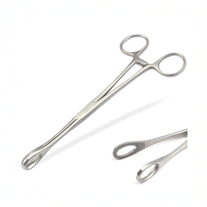 Hot Selling 24cm German Stainless Steel Gynecology Forceps Manual Operation Foerster <b>Sponge</b> <b>Holder</b> Rust-Free Straight Box Joint - Product Image 1