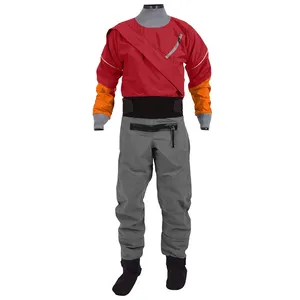 ZENORY Customization 3-Layer Waterproof Breathable Windproof <b>Quick</b>-Dry Rowing Dry Suit Men's Crew Neck Long Sleeve Neoprene All - Product Image 5