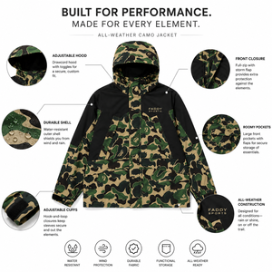 <b>Waterproof</b> <b>Camo</b> Printed Snowboarding <b>Jacket</b> Men's Windproof Thermal Outdoor Sports Winter Ski <b>Jacket</b> Breathable Camouflage Coat - Product Image 5