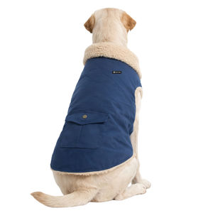 Ropa para Mascotas de Estilo Clásico, Venta Directa, Chaquetas sin Mangas con Forro Interior de Sherpa y Cierre de Botones - Product Image 2