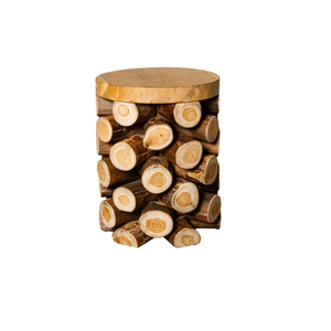 เก้าอี้ ARTERRA TS-013 Ubique Rustic Teak Branch ทำจากไม้สักแท้ งานฝีมือประณีต สวยงามเป็นธรรมชาติ เหมาะสำหรับอพาร์ทเมนท์ บ้านพักตากอากาศ และโกดัง - Product Image 1