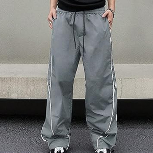 Men's Oversized Baggy Cargo <b>Pants</b> Streetwear Multi Pocket Custom Printing Embroidery OEM - Product Image 2