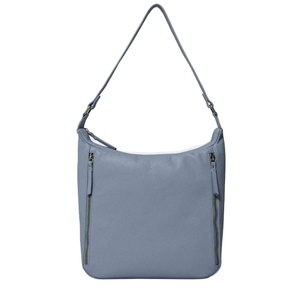 Sac Hobo Slouchy en cuir grainé bleu pastel de qualité supérieure style vintage haut fournisseur indien Saman Exportations - Product Image 1