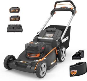 Nouvelle tondeuse à gazon sans fil, tondeuse électrique à vitesse variable, tondeuse à gazon autotractée avec Aerodeck et Intellicut - Product Image 1