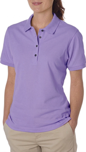 New Design Eco-Friendly Knitted <b>Plain</b> Dyed Women's Polo Shirt Custom Logo High Quality Casual Wear Needle Detection - Product Image 3