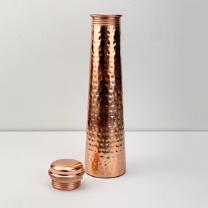 Botella de Agua de Cobre Más Vendida, Botella de Agua de Cobre Ecológica, Botella de Agua de Cobre Forjada a Mano, Botella de Agua de Cobre para Uso Diario - Product Image 5