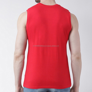 เสื้อกล้ามฟิตเนสผู้ชายแบบลำลอง แห้งเร็ว เหมาะสำหรับเล่นกล้าม วิ่ง ออกกำลังกาย ผ้าถักเรียบ สปอร์ตท็อป ไซส์ใหญ่ รับผลิตแบบ OEM - Product Image 2