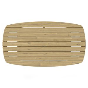 Tavolino da caffè da esterno Bayshore Light Teak - Product Image 2