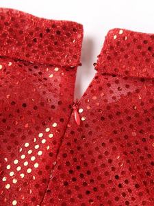 Ropa de baile Sexy contemporánea para mujer, ropa de discoteca con lentejuelas, traje de baile de escenario, ropa de actuación, vestidos de baile - Product Image 4