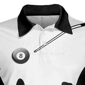 Maillot de sport tendance pour compétition de billard, logo personnalisé, grande taille, tissu doux, uniforme pour entraînement quotidien - Product Image 4