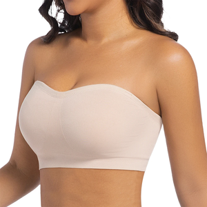 Sujetador invisible sin tirantes en forma de M para mujer, ropa interior cómoda y sexi antideslizante para verano, sujetadores para vestido - Product Image 1