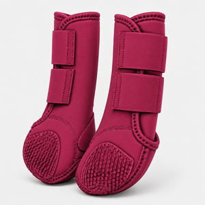 Protège-jambes équestres en néoprène, protections pour les pattes des chevaux, absorption des chocs, soutien pour le saut d'obstacles, la course, l'équitation et l'entraînement quotidien - Product Image 6