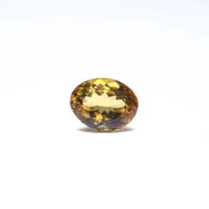 Premium 5 Carat Golden Citrine Loose Gemstone Pear Cut IGI Certified for Fine Jewelry - Product Image 1