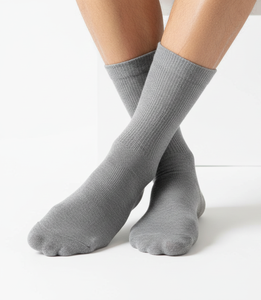 Nouvelles paires de chaussettes de sport en tube, tricotées, anti-bactériennes, en Spandex/Polyester, unies, pour hommes et femmes, tailles 39-42, été, adultes - Product Image 6