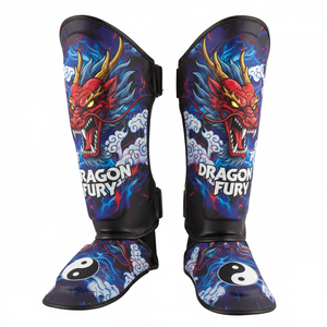 Espinilleras Ligeras Ajustables para MMA y Boxeo, Equipo de Protección para Artes Marciales - Product Image 6