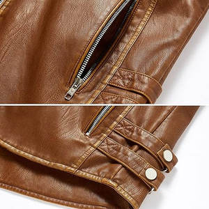 Chaleco de Cuero para Hombre de Alta Calidad y Bajo Precio, Nuevo Diseño, Transpirable, Más Vendido - Product Image 6