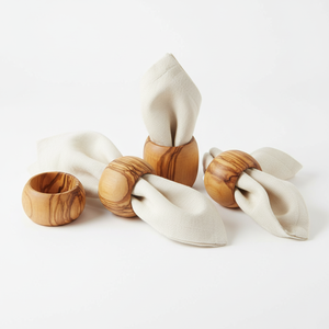 Olivewood Napkin Ring Bold Grain Natural Wood Handmade <b>Rustic</b> <b>Table</b> Decor Wedding <b>Dining</b> Home Decor Wholesale <b>Set</b> - Product Image 1