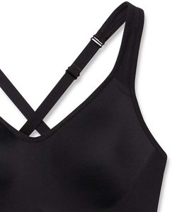 Women Cross <b>Back</b> Sports Bra Lightweight Quick Dry Fitness Training Running Yoga Activewear <b>Top</b> Support - Product Image 3