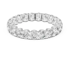 Anillo de Eternidad Completo con Diamantes Cultivados en Laboratorio, Engaste Compartido, 2.73ctw, Oro Sólido de 10K, 14K, 18K, Unisex, Certificado IGI, Joyería Fina - Product Image 3