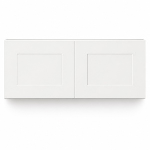 Gabinete de Cocina de Pared OEM de 33 x 12 Pulgadas, Blanco, Estilo Shaker, RTA, Venta al por Mayor, Fábrica en Vietnam - Product Image 1