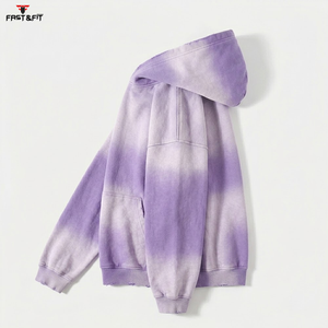 เสื้อฮู้ดดี้ผู้ชายแบบใหม่มาแรง ขายดี ระบายอากาศได้ดี ทรงทันสมัย สีซีดแบบซันเฟด - Product Image 3