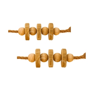 ของเล่นแมวทำจากไม้กาแฟธรรมชาติและเชือกป่าน สำหรับการเคี้ยวและเล่นอย่างมีสุขภาพดี - Product Image 1