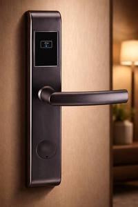 Smart Hotel Door <b>Lock</b> FDHL-M800-S | RFID <b>Key</b> Card <b>Lock</b> | Stainless Steel Digital Hotel <b>Lock</b> | Offline Hotel <b>Lock</b> System | Fox Do - Product Image 4